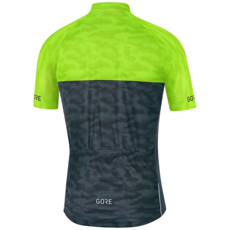 Jersey ciclismo Gore C3 Cameleon Hombre lime