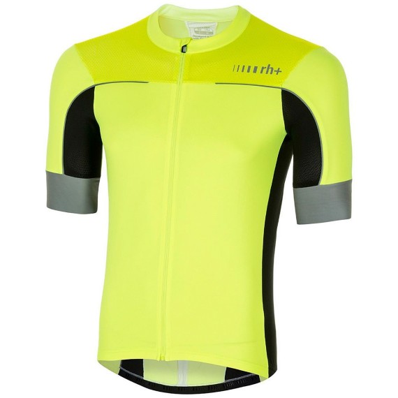 Jersey ciclismo Zero Rh+ Lapse Jersey Hombre amarillo