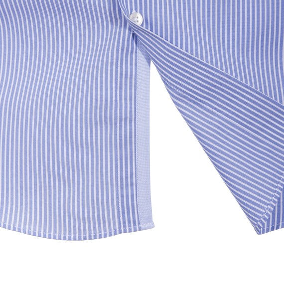 Camicia Canottieri Portofino 021 slim fit Uomo azzurro-bianco CANOTTIERI PORTOFINO Camicie