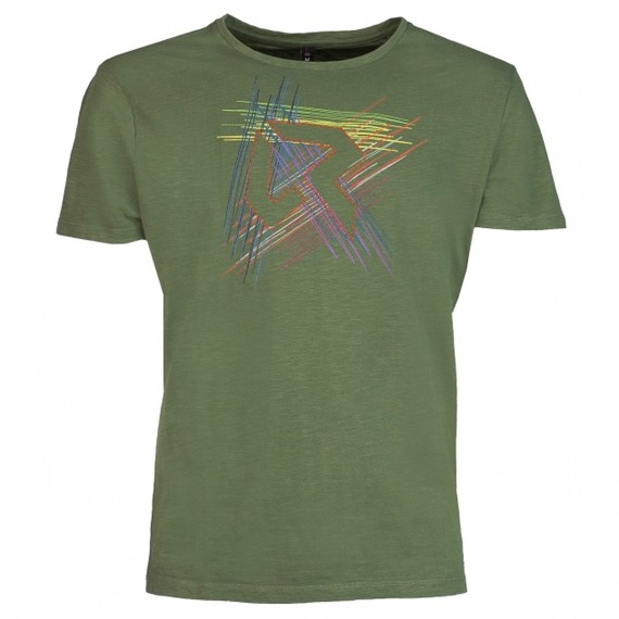 Trekking t-shirt Rock Experience Line Man green