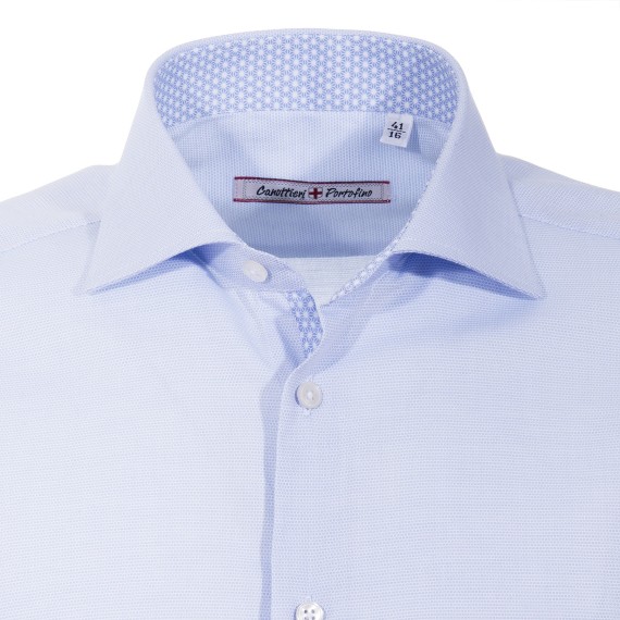 Shirt Canottieri Portofino 014 regular fit Man light blue