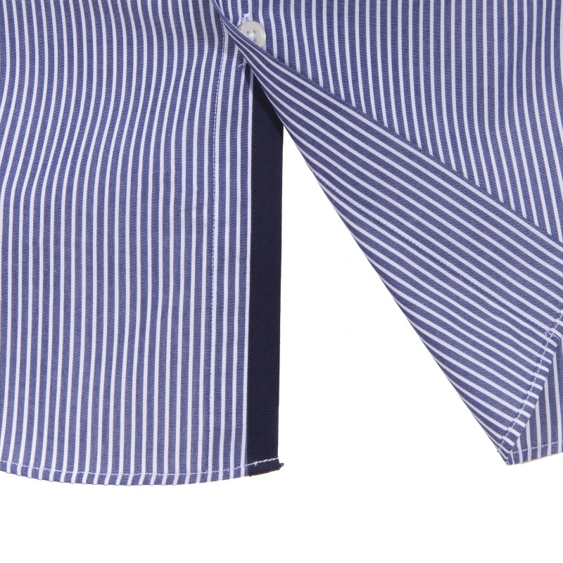 Camisa Canottieri Portofino 021 regular fit Hombre azul-blanco