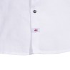 Camisa Canottieri Portofino de lino con logotipo Hombre