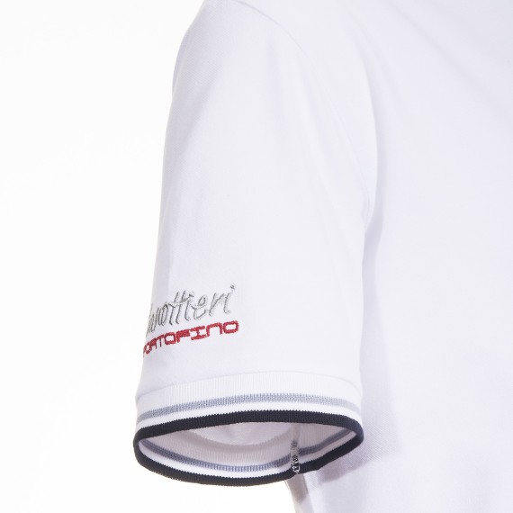 CANOTTIERI PORTOFINO Polo Canottieri Portofino 110 Silver Homme blanc