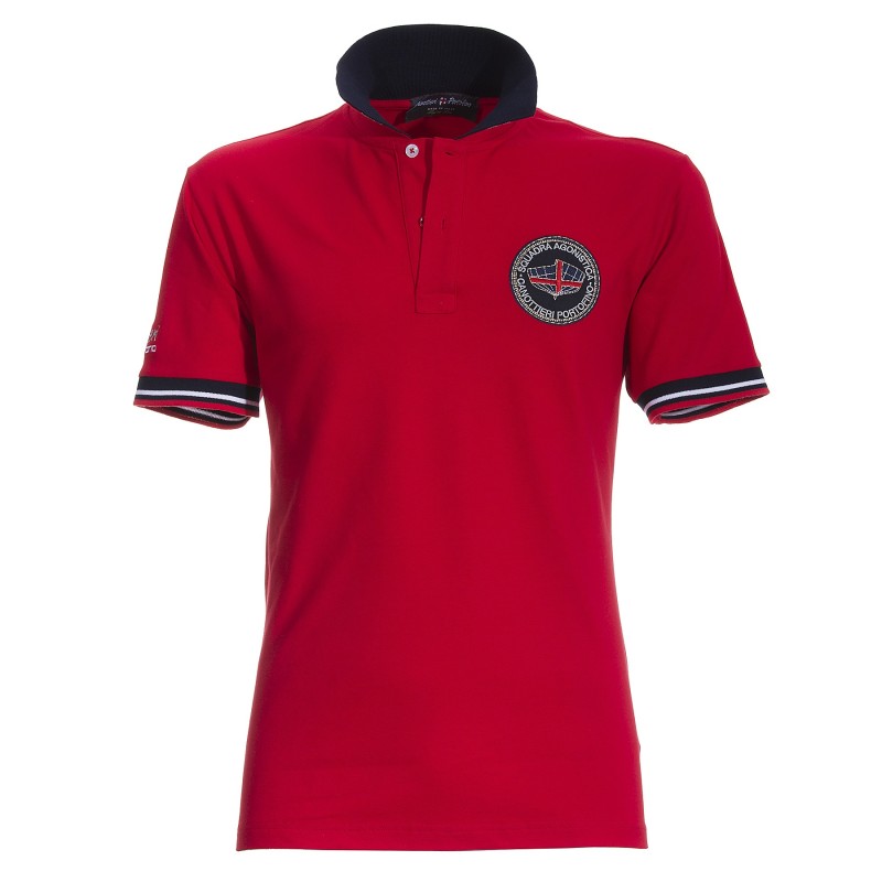 CANOTTIERI PORTOFINO Polo Canottieri Portofino 110 Silver Hombre rojo CANOTTIERI PORTOFINO Polo Canottieri Portofino 110 Silver Hombre rojo