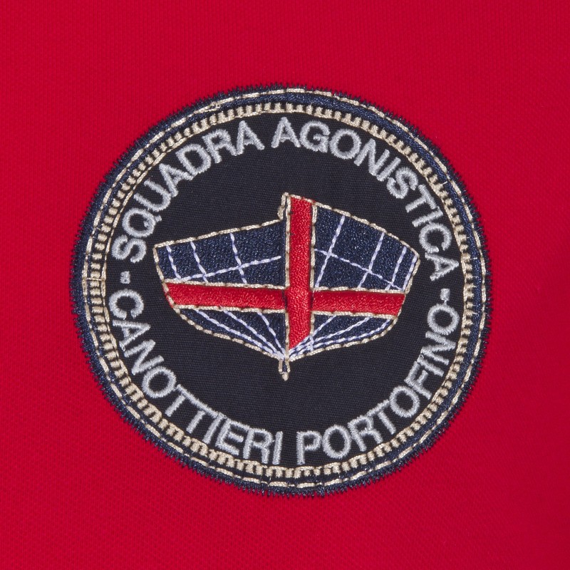 CANOTTIERI PORTOFINO Polo Canottieri Portofino 110 Silver Hombre rojo CANOTTIERI PORTOFINO Polo Canottieri Portofino 110 Silver Hombre rojo