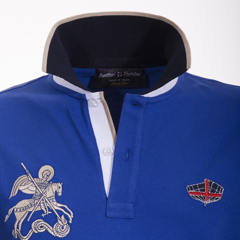 Polo Canottieri Portofino 120 Gold Hombre royal