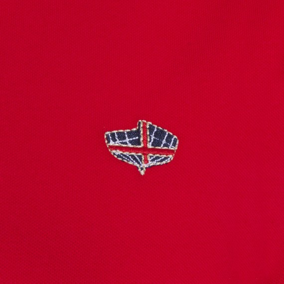 Polo Canottieri Portofino 100 Logo Homme rouge