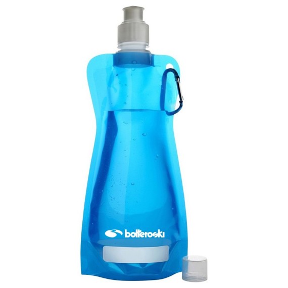 Botella plegable Bottero Ski azul claro