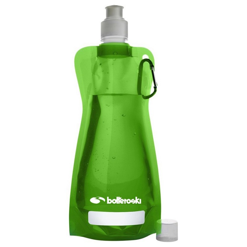 Foldable bottle Bottero Ski green