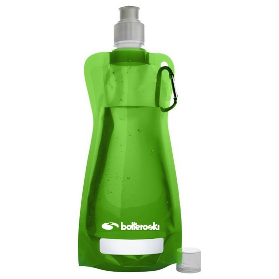 Botella plegable Bottero Ski verde