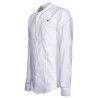 Shirt Canottieri Portofino Korean neck with logo Man white
