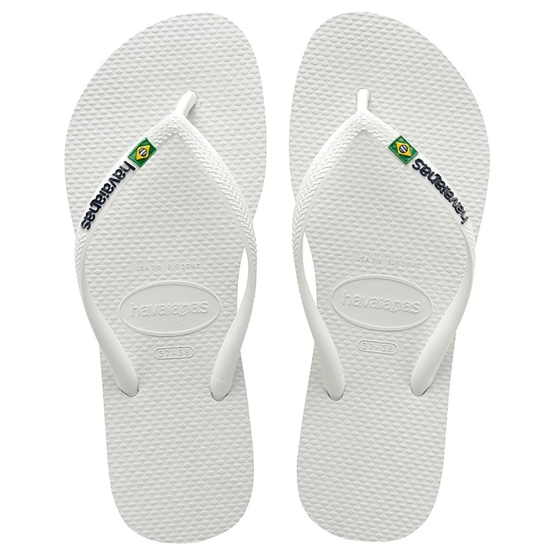 Flip-flop Havaianas Brasil Logo white