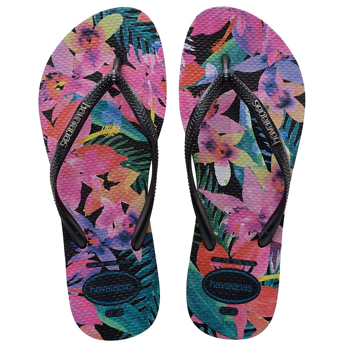 Flip flop Havaianas Slim Tropical Woman Shoes And Sandals EN