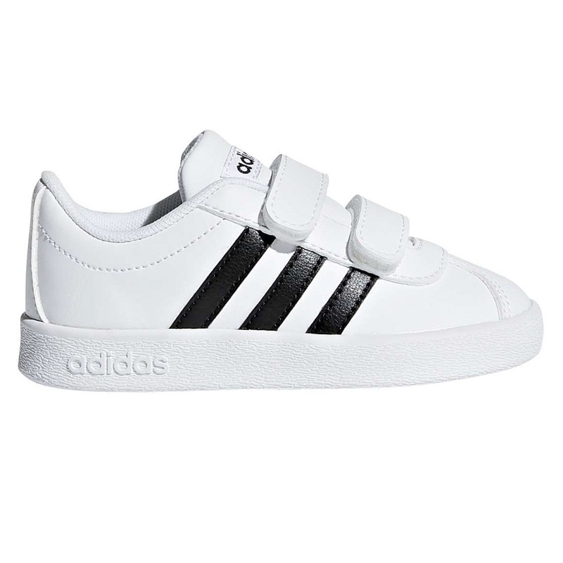Sneakers Adidas VL Court Baby blanc-noir