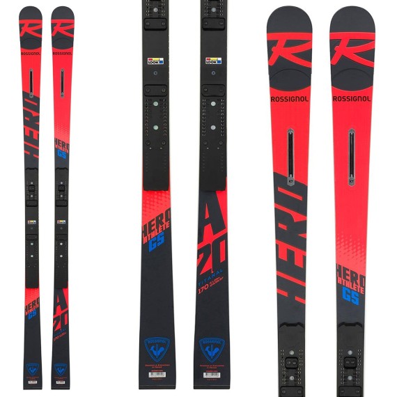 Ski Rossignol Hero Athlete GS (R22) + bindings Spx 12