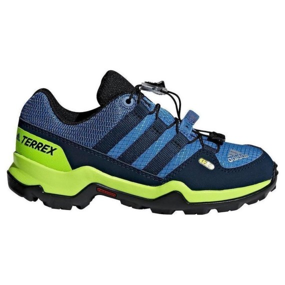 Hiking shoes Adidas Terrex Gtx Boy blue-yellow