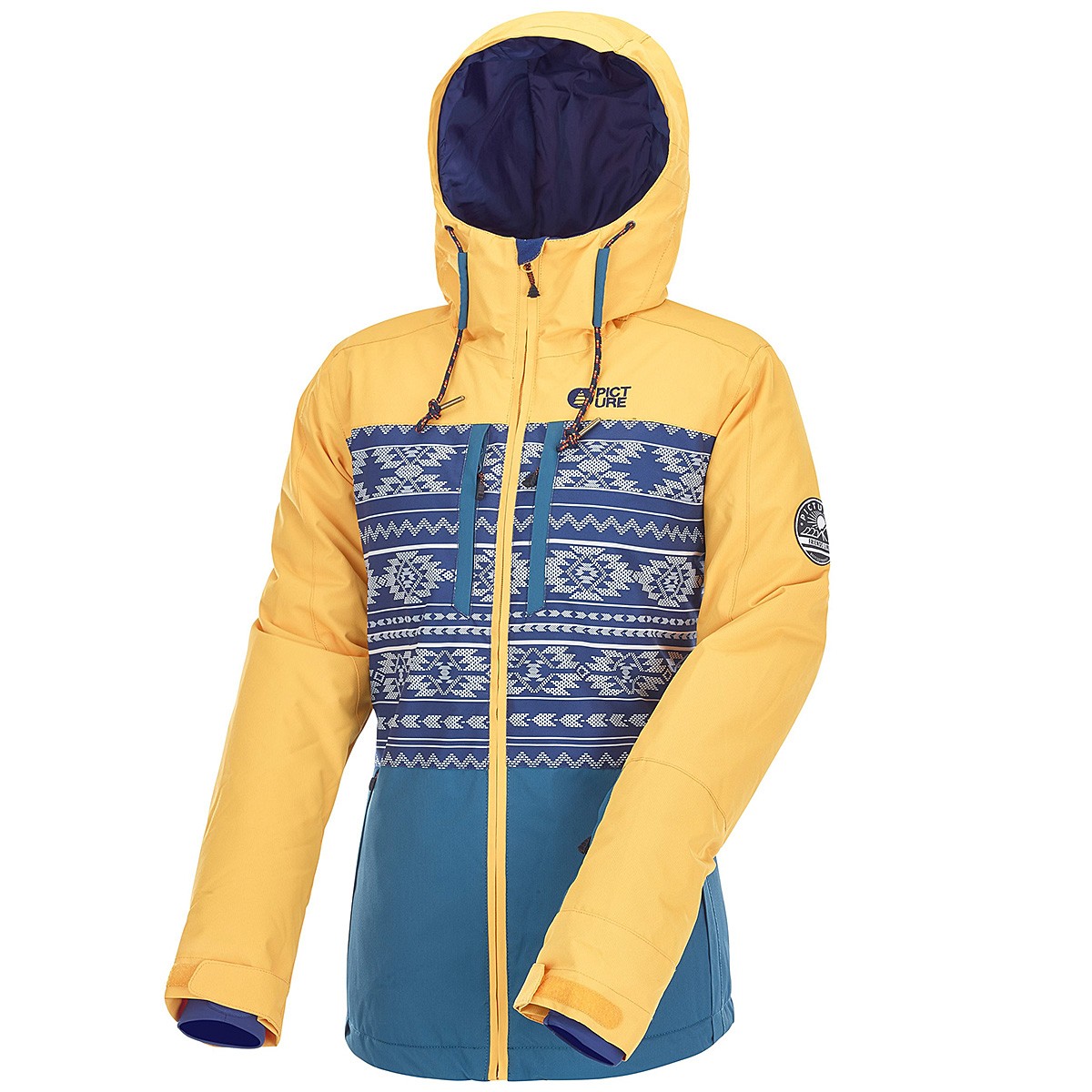 Freeride ski jacket Picture Mineral Woman EN