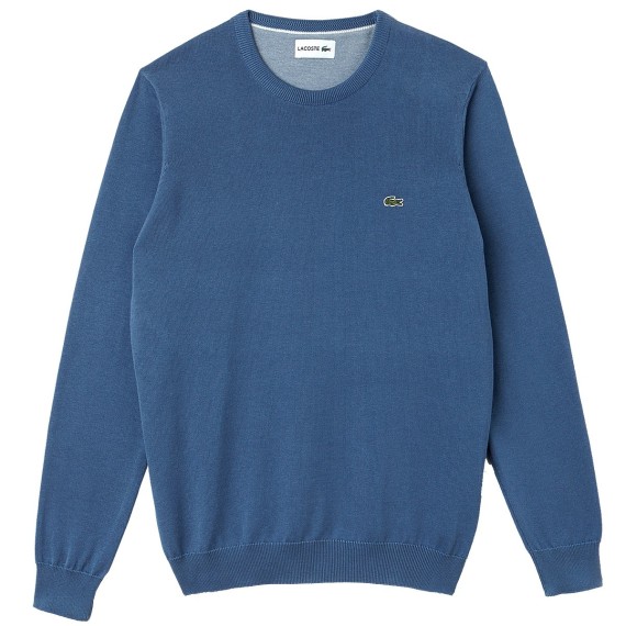 Pull Lacoste col rond Homme