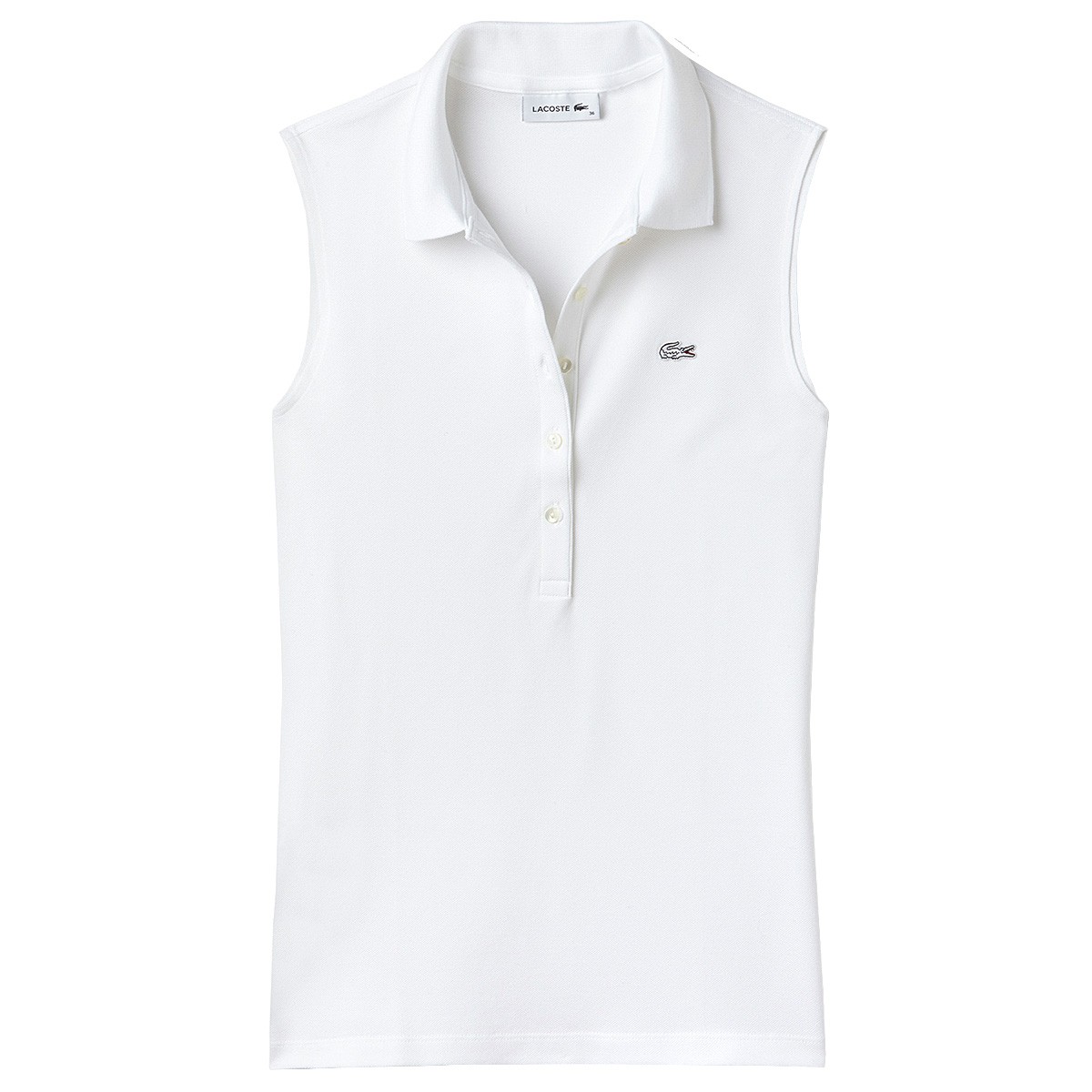 polo sin manga mujer
