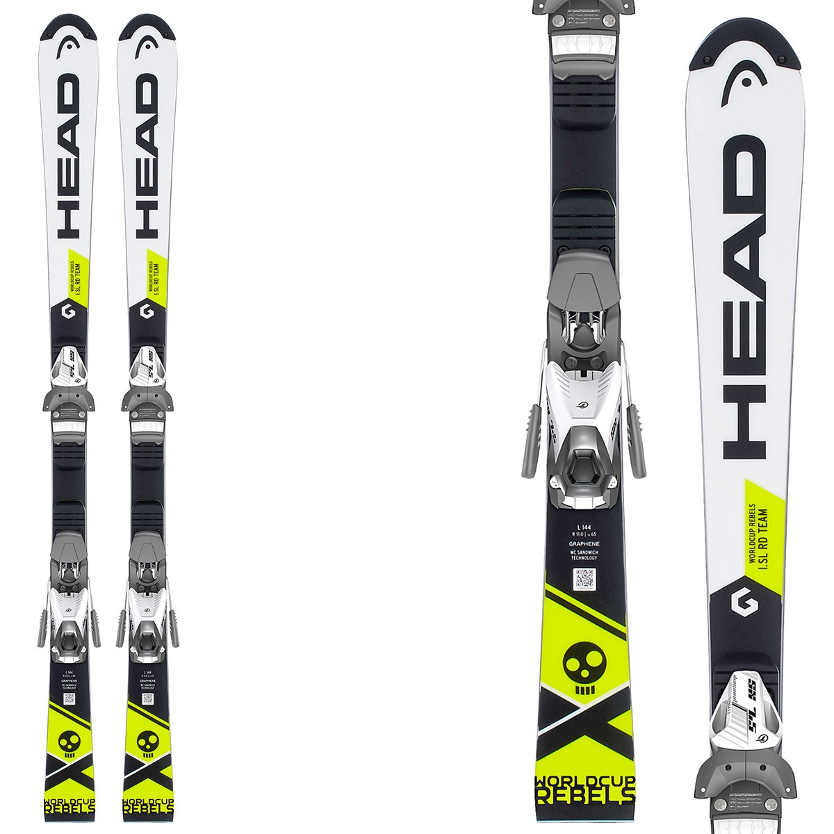 セット送料無料 [新品・未使用] HEAD WORLDCUP i.SL RD TEAM 150