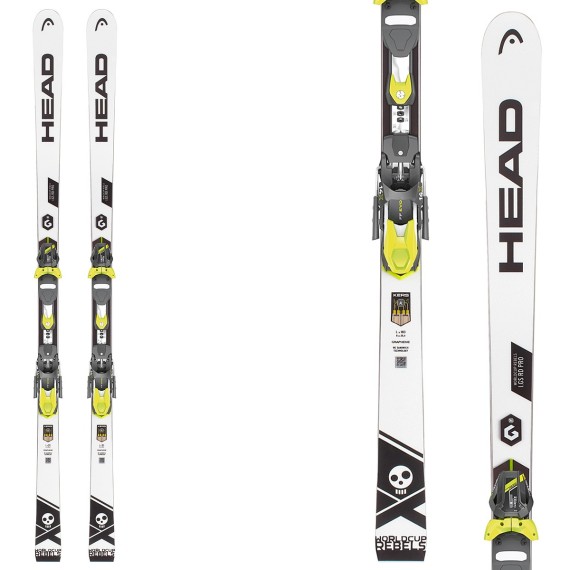 Ski Head WC Rebels i.GS RD + bindings Freeflex Evo 16 Brake 85