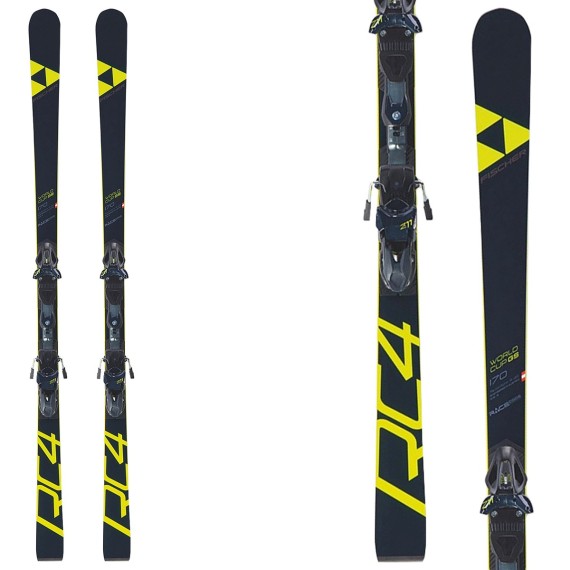 Ski Fischer RC4 WC GS JR Curv Booster + fixations Z17