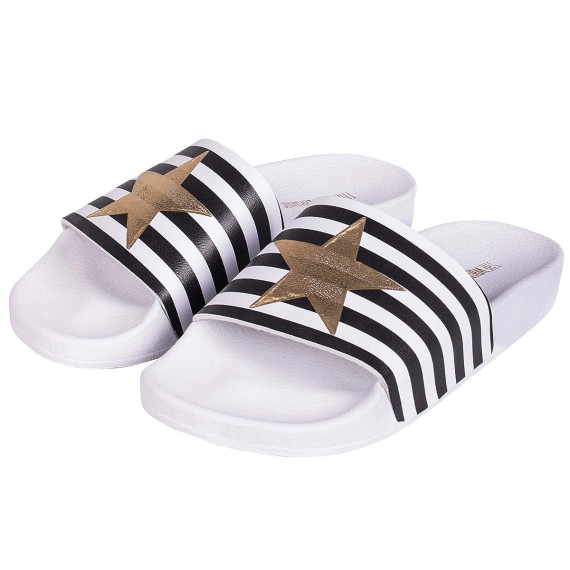 Sandales The White Brand Star with Stripes Femme