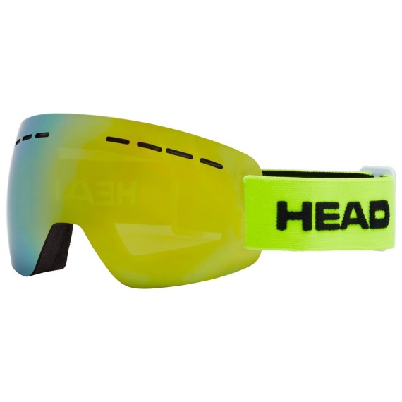 HEAD Máscara esquí Head Solar FMR lime