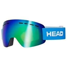 HEAD Masque ski Head Solar FMR bleu