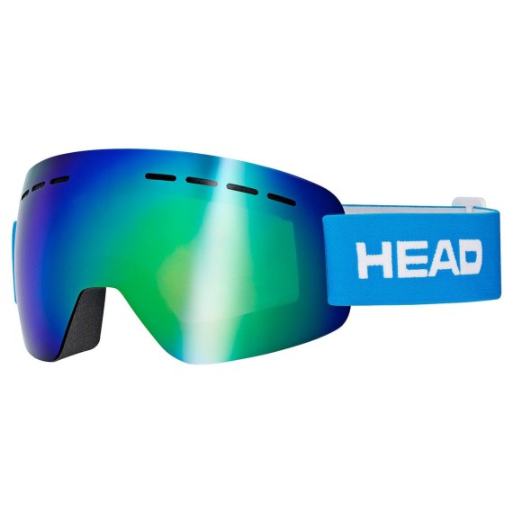 Maschera sci Head Solar blu