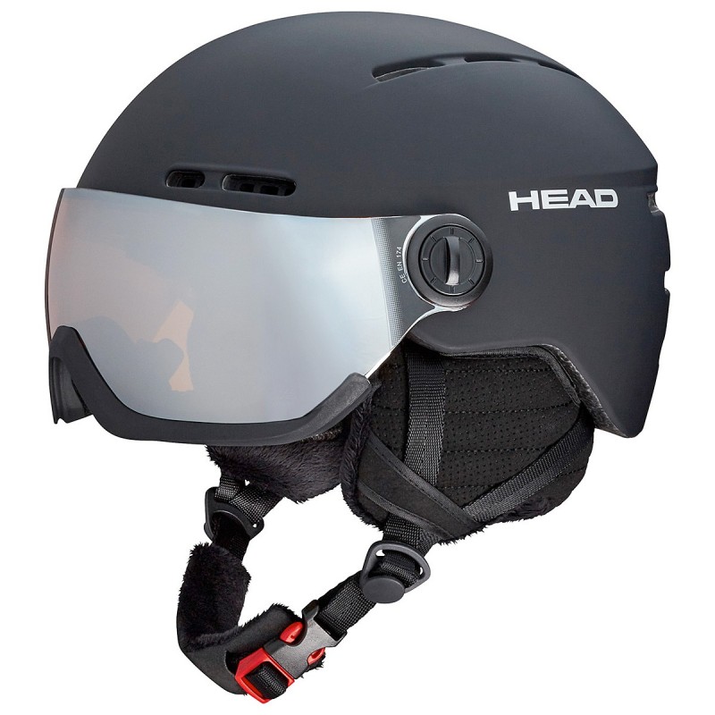 Ski helmet Head Knight black EN