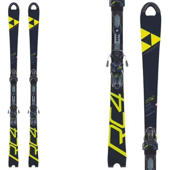 Ski Fischer RC4 WorldCup SL Women Curv Booster + bindings Z17