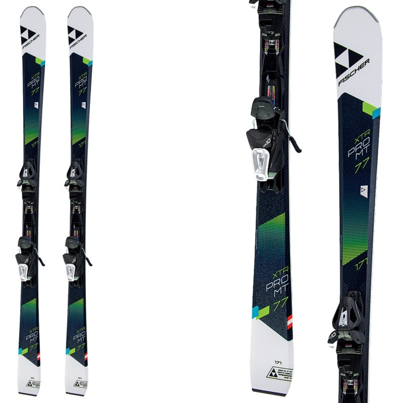 Ski Fischer Xtr Pro Mt 77 Rt + fixations Rs 10 Pr