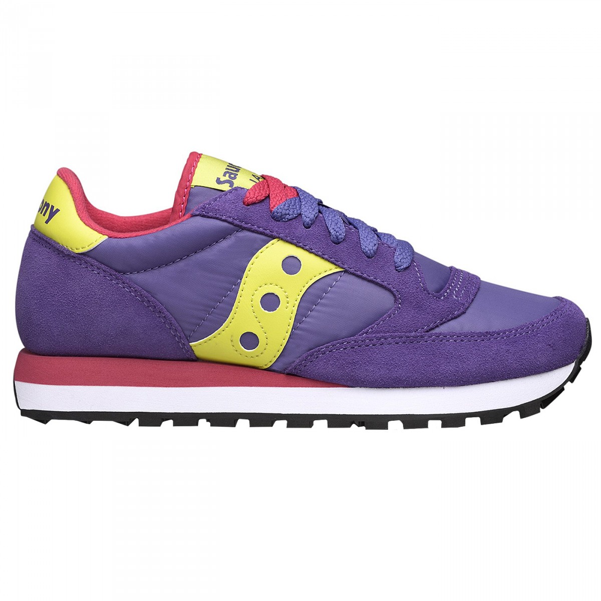 saucony jazz viola e gialle