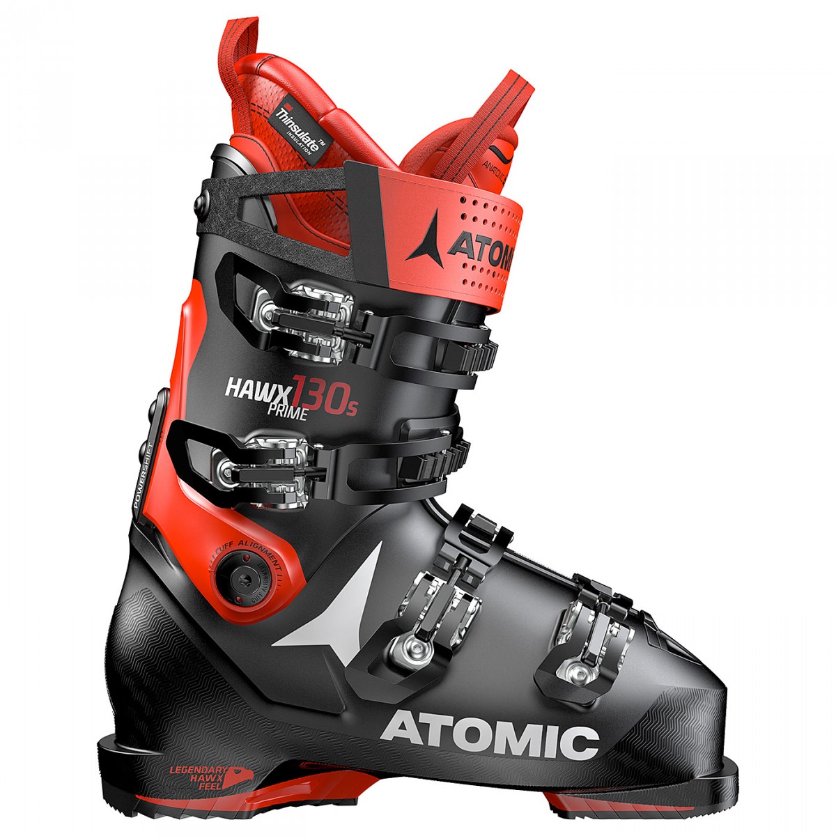 Scarponi sci Atomic Hawx Prime 130 S (Colore: nero-rosso, Taglia: 25/25.5)