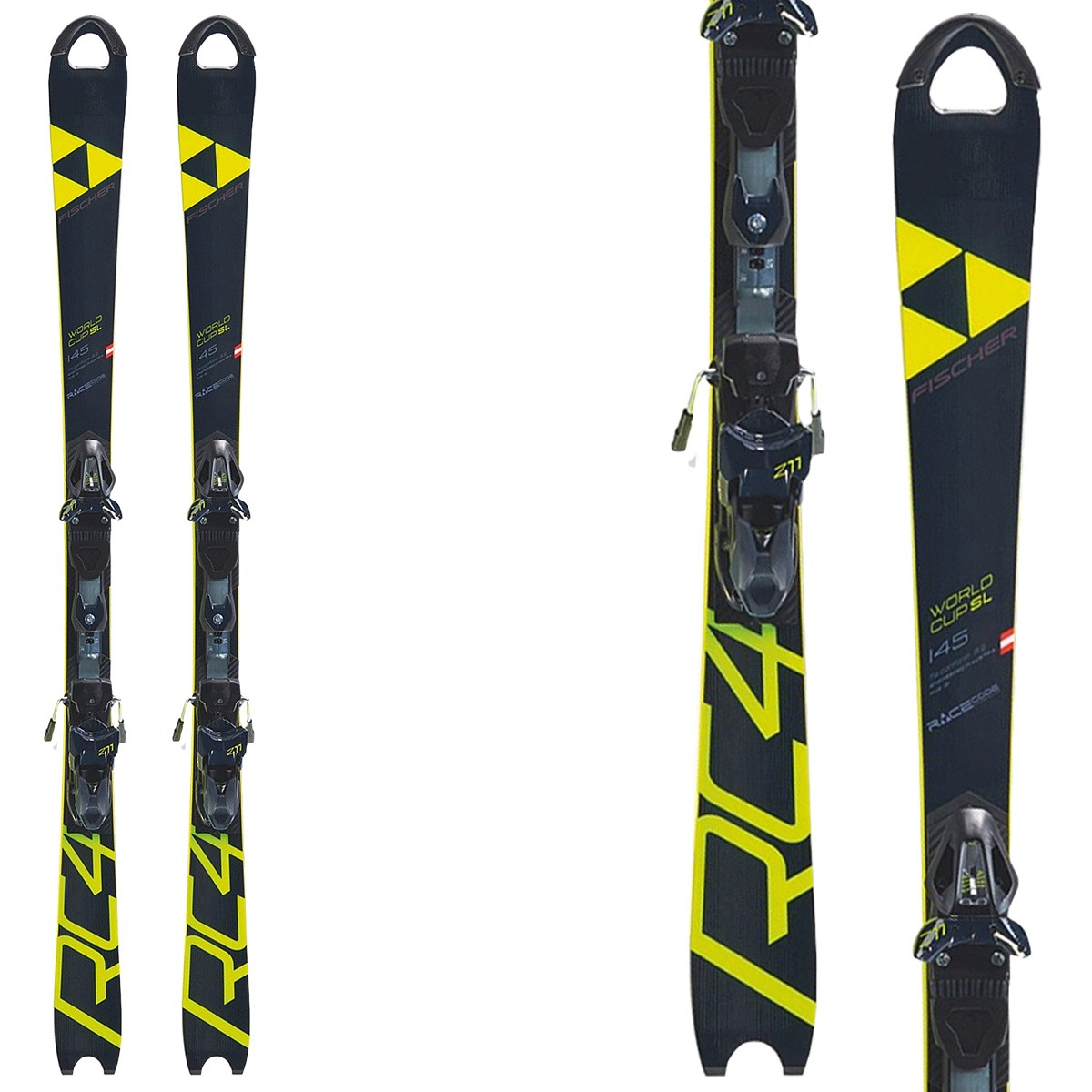 Fischer, XC-BINDING TOUR STEP-IN JR IFP BLACK YELLOW - Sports