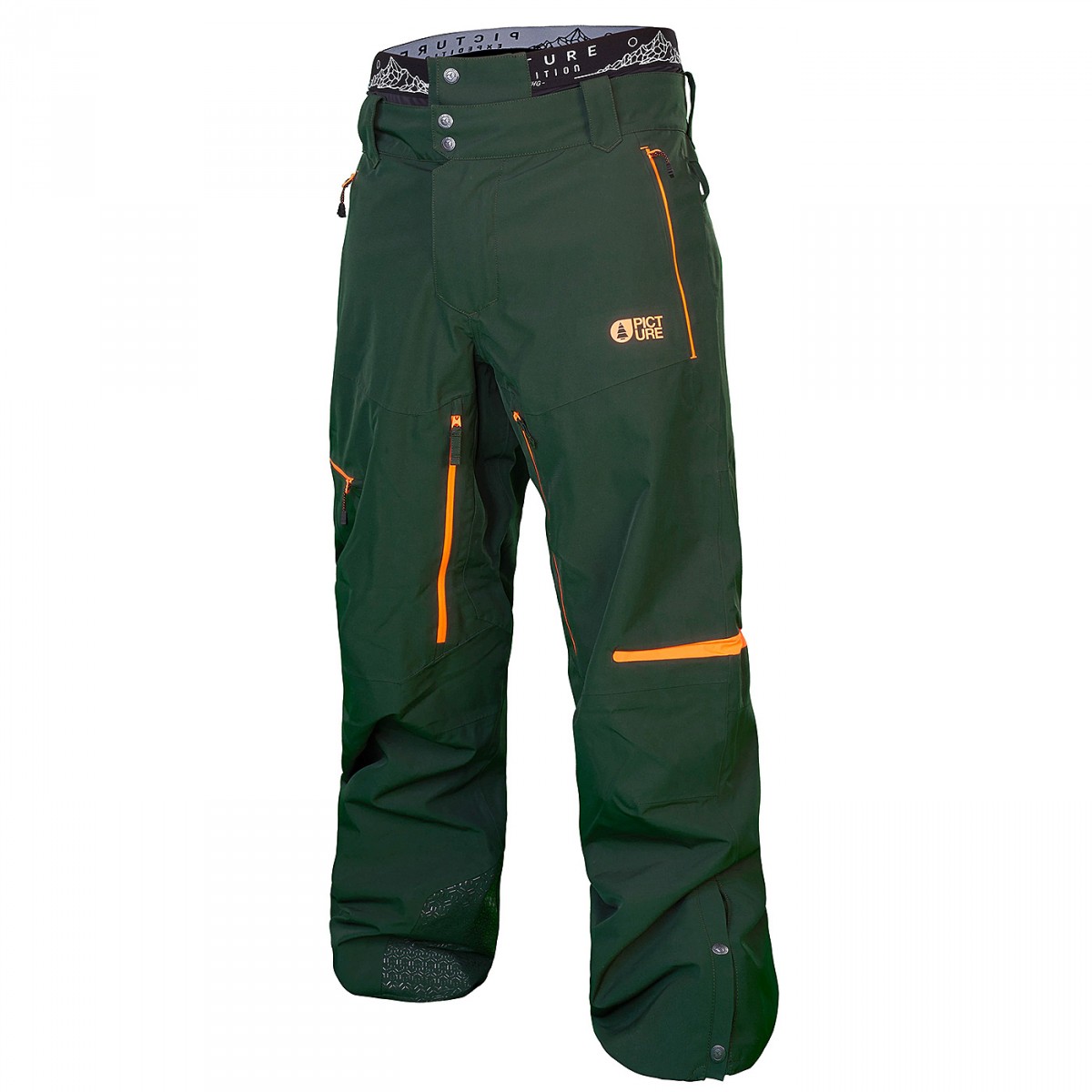 Freeride ski pants Picture Track Man Ski clothing EN