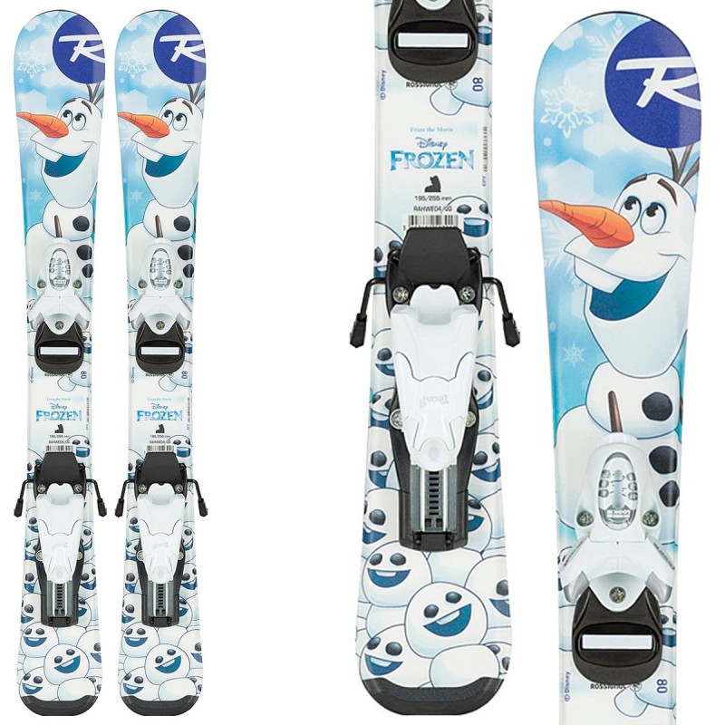 Ski Rossignol Frozen Baby + bindings Team 4 B76