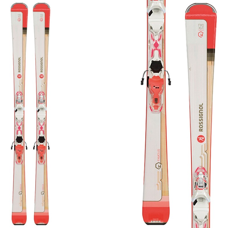 Esquí Rossignol Famous 4 (Xpress) + fijaciones Xpress W 10 B83