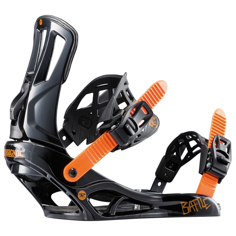 Snowboard bindings Rossignol Battle M/L orange