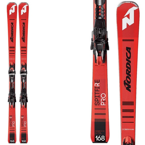 Ski Nordica Dobermann Spitfire Pro Fdt + fixations Tpx 12 Fdt