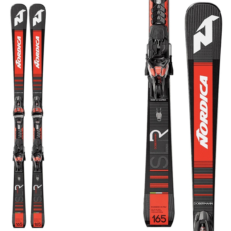 Esquí Nordica Dobermann Slr Rbo Fdt + fijaciones Xcell 14 Fdt