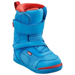 Chaussures snowboard Head Kid Velcro bleu-rouge