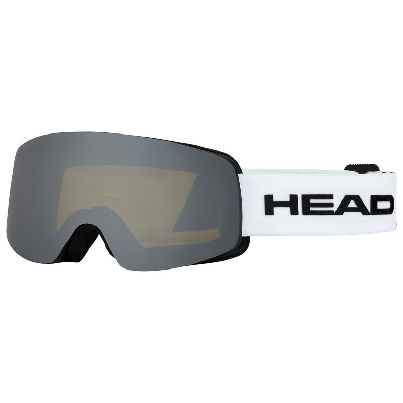 Máscara esquí Head Infinity Race + lentes blanco-lime