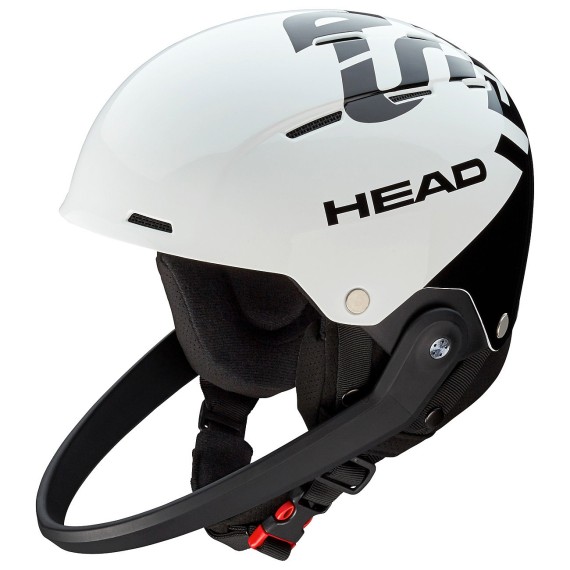 Ski helmet Head Team SL white-black
