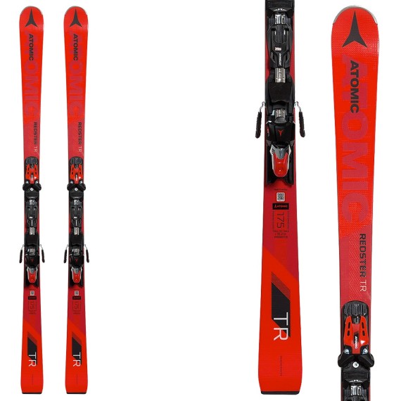 Sci Atomic Redster Tr + attacchi X12 TL ATOMIC Race carve - sl - gs