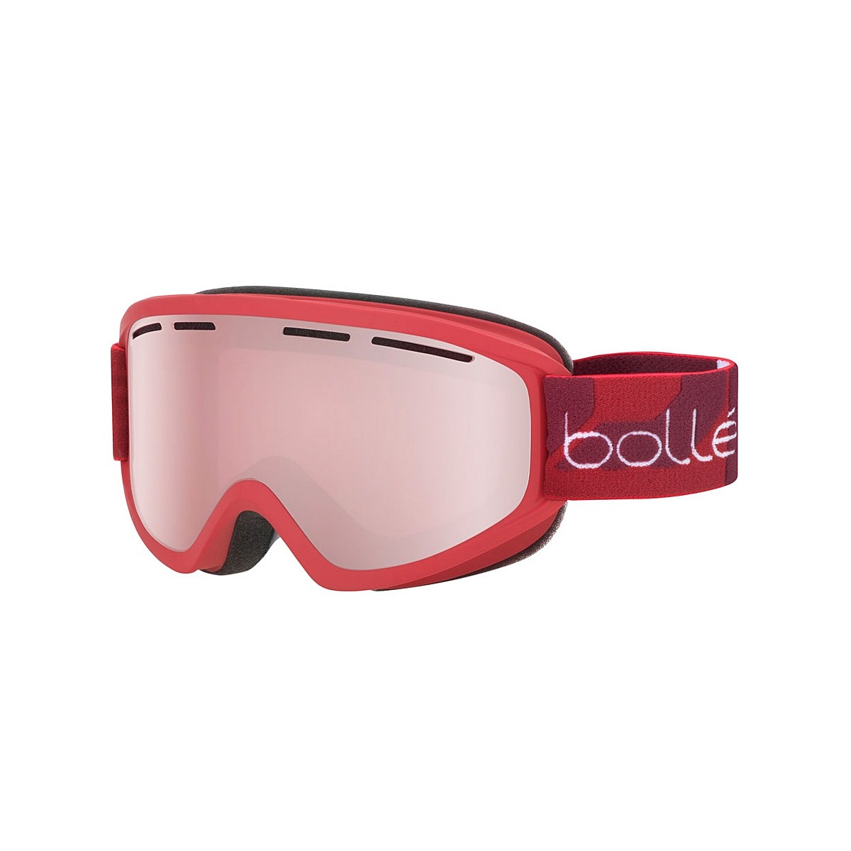 Ski goggle Bollé Schuss red EN