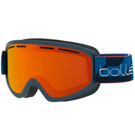 BOLLE' Máscara esquí Bollé Schuss navy-naranja