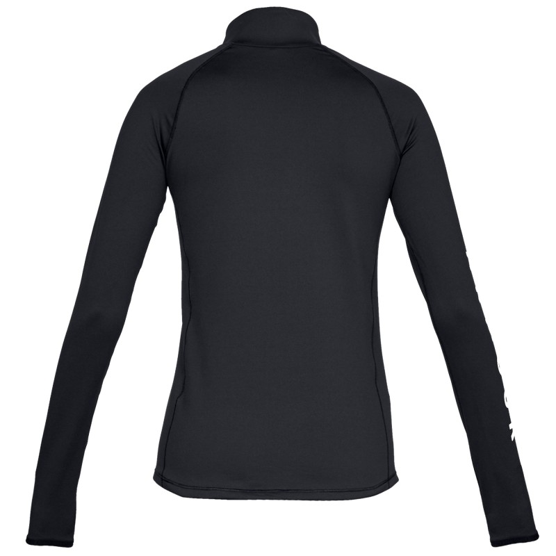 Pullover running Under Armour ColdGear Armour Graphic 1/2 Zip Femme